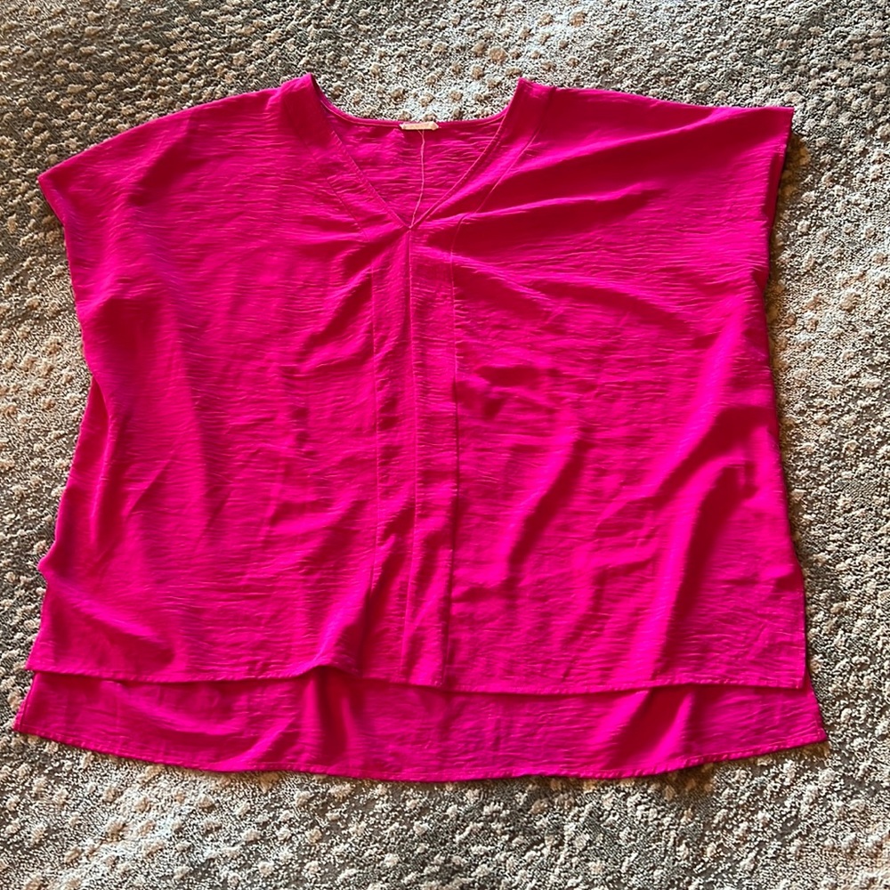 Oddy Pink Tunic Top